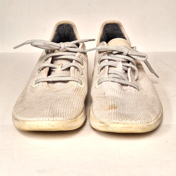 Allbirds Mens Tree Runners Sneakers 9 Kaikoura White Lace Up Low Running Shoes‎ - Picture 2 of 8